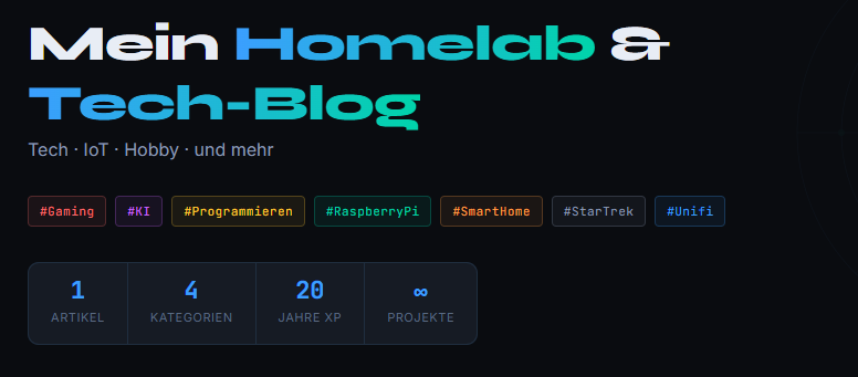 Neue Domain & Webseite